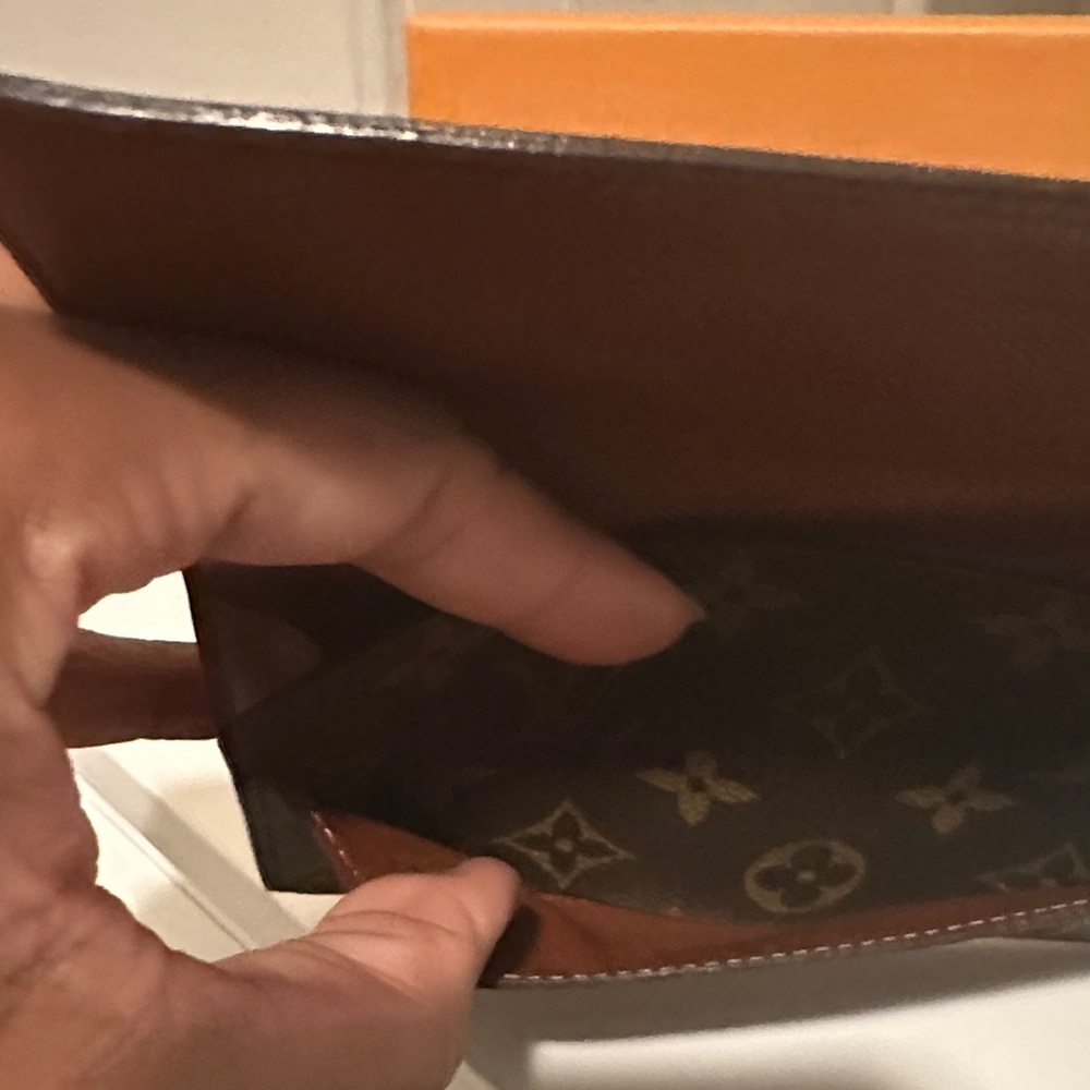 Louis Vuitton Dark Brown Monogram Wallet - Picture 6 of 12